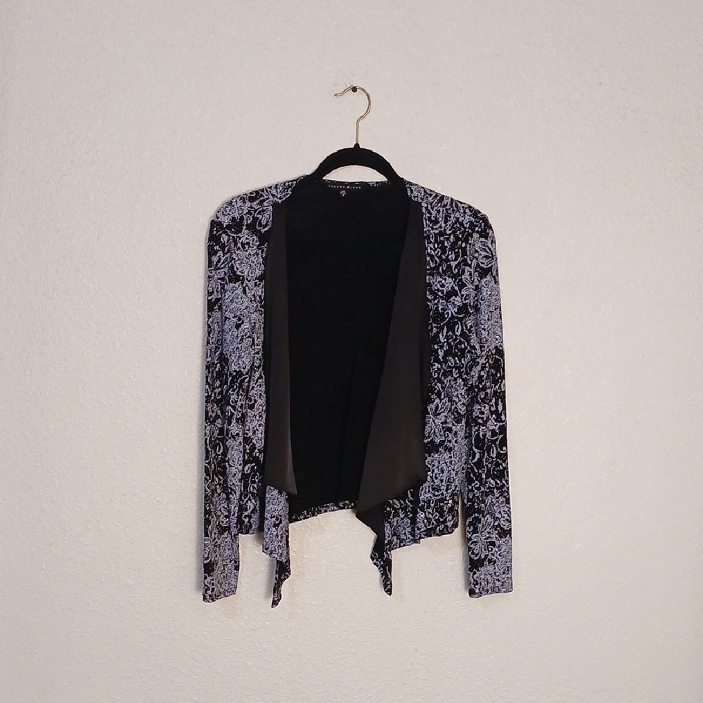 Helene Blake Black and White Cardigan